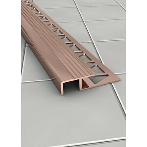 12 Mm Alümi̇nyum Merdi̇ven Basamak Profi̇li̇ Bronz ( 5 ADET )