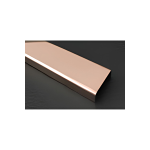 3 Cm Inox Bordür Profi̇li̇ Bakir 201 ( 5 ADET )