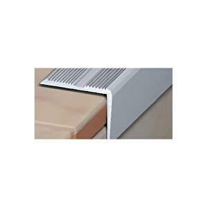 10x10 Lami̇nant Parke Burun Profi̇li̇ Düz Gri̇ ( 5 ADET )