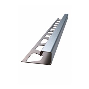 10 Mm 201 İnox Ayna Oval Serami̇k Köşe Profi̇li̇ ( 5 ADET )