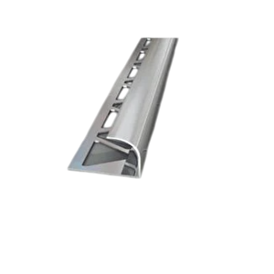 10 Mm Alm. Serami̇k Diş Köşe Profi̇li̇ Parlak Gri̇ 2.7m Boy (7030kp) ( 5 ADET )