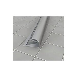 12 Mm Alm. Mat Gri̇ Serami̇k Köşe Profi̇li̇ ( 5 ADET )