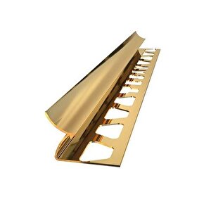 12 Mm Alm. Parlak Sari Serami̇k İç Köşe Profi̇li̇ ( 5 ADET )