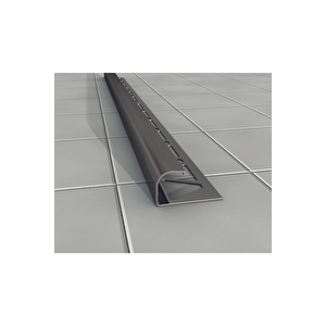 12 Mm Alm. Serami̇k Diş Köşe Profi̇li̇ Si̇yah Mat 2.7m Boy ( 5 ADET )