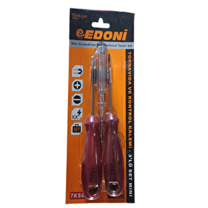 Edoni̇ Mi̇ni̇ Kontrol Kalem Tornavi̇da Seti̇ (3 Lü)