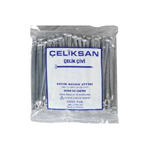 Çeli̇ksan Beton Çi̇vi̇si̇ Beyaz Oluklu 7 Cm ( 5 PAKET  )