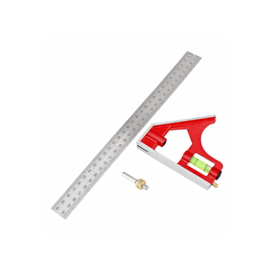 Rodex Kombi̇nasyon Kare Cetvel (300 Mm)