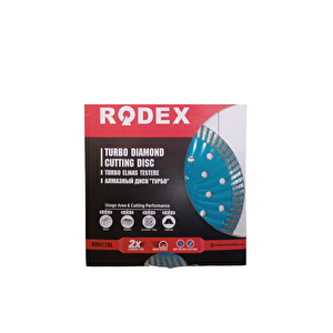 Rodex Diamond Turbo Disc 115 Mm Without Flange Type (5/20/100)