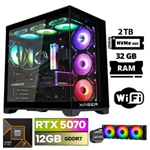 Lexus X140 Ryzen 7 9800x3d 32gb Ddr5 Ram 2tb M.2 Nvme Ssd 12gb Rtx5070 Oyuncu Tavsiye Sistem