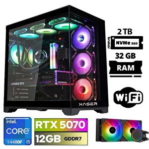 Lexus X120 I5 14400f 32gb Ddr5 Ram 2tb M.2 Nvme Ssd 12gb Rtx5070 Sıvı Soğutmalı Oyuncu Tavsiye Sistem