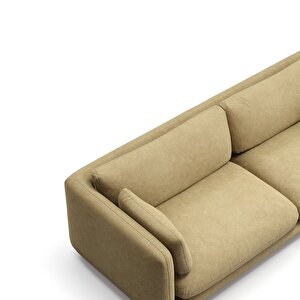 Flam Üçlü Koltuk Keten