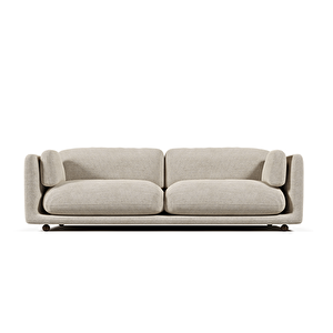 Flam Üçlü Koltuk Keten