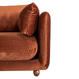 Flam Loveseat Kadife