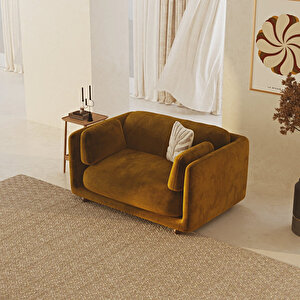 Flam Loveseat Kadife Sunset