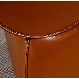 Yuvarlak Sırtlı Mini Puf