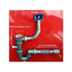 S Si̇fon Körüklü Yandan/Dik Taşmalikli Maki̇ne Gi̇ri̇şli̇