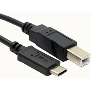 Type C To Usb Printer Yazıcı Tarayıcı Ara Bağlantı Kablosu 1.5 Metre