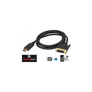 Displayport To Dvi 24+1 Çevirici Kablo - Dp To Dvi - 3 Mt
