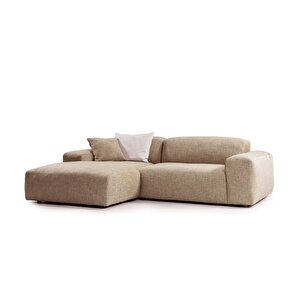Tate Köşe Koltuk Sol Keten Bej