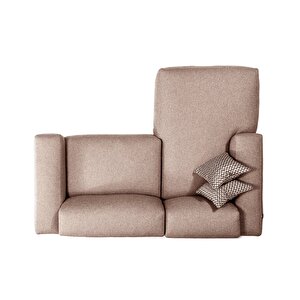 Tate Köşe Koltuk Sol Keten Bej