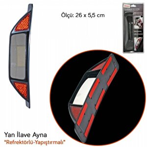 Carub Ayna + Reflektör Dış Yan İlave Yapışma