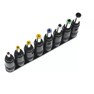 8in1 5.5*2.1-2.5mm Adaptör Dc Uç Çevirici Set Konnektör Başlık