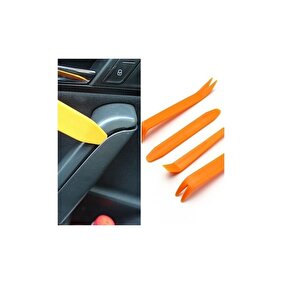 Oto Teyp Açma Döşeme Trim Sökmearaç Içi Aparatı Torpido Sökme 4 Lü Set Profesyonel