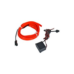 12v İp Neon Araç İçi Torpido Ledi Kırmızı 2 Mt Br4327556