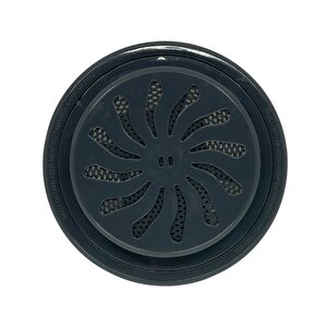 Ayarlı Cam Menfezi Füme Siyah