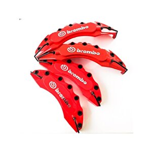 Kırmızı Plastik Kaliper Kapağı 4 Lü Balata Kapağı Caliper Cover