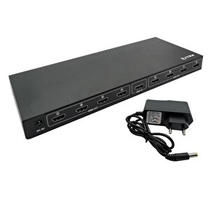 8 Port Hdmi Splitter Dağıtıcı Çoklayıcı