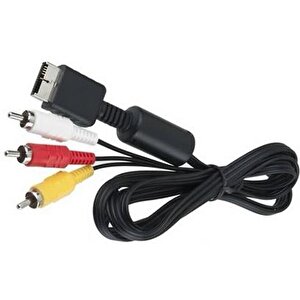 4620 Ps2 Av Lcd Tv 3rca Scart Lale Bağlantı Kablosu