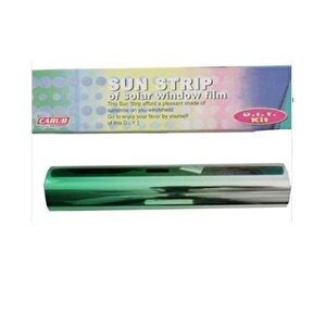 Carub 20×170 Cm Yeşil Ayna Efektli Ön Cam Güneşlik Filmi – Güneş Koruma & Konfor