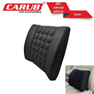 Bel Arkası Ortopedi Yastık Siyah