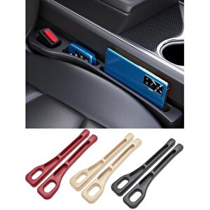 Siyah Araba Koltuk Arası Düşme Engelleyici Organizer 2 Li