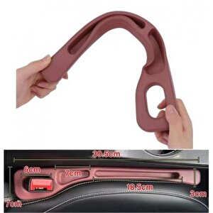 Siyah Araba Koltuk Arası Düşme Engelleyici Organizer 2 Li