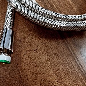 Kali̇te Kirilmaz Patlamaz Paslanmaz Pri̇nç Çeli̇k Örgülü Duş Hortumu