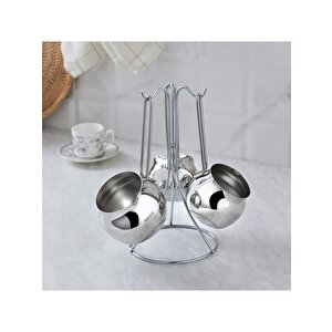 Alya Çelik Cezve Takımı