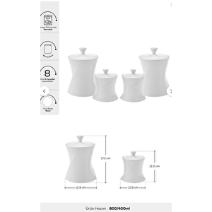 Satürn 4 Parça Baharat Takımı