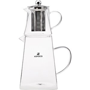 Giza Borosilikat Cam Çaydanlık