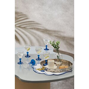 Ronda Blue 6'lı Kahve Yanı Bardağı