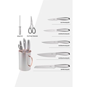 Karaca Meister Barrel 8 Parça Bıçak Seti