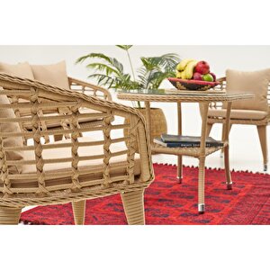 Happy Bahçe Balkon Takimi 2+1+1+masa