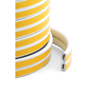 Kapı Pencere Bandı Fitili Yapışkanlı Soğuk Izolasyon Bant 10x2=20 Metre (beyaz)