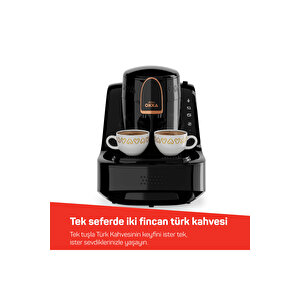 Okka Elite Ok0040-26 Bakır İkili Türk Kahve Makinesi
