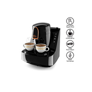 Okka Elite Ok0040-26 Bakır İkili Türk Kahve Makinesi