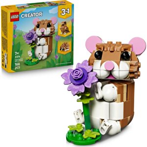 Lg31376 Creator 3’ü 1 Arada Sevimli Hamster Ile Çiçek