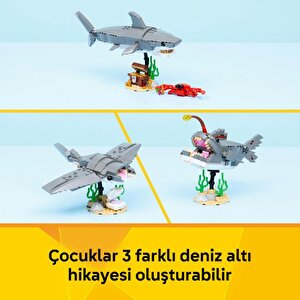 Lego 31381 Creator Acımasız Köpek Balığı Ile Hazine Sandığı