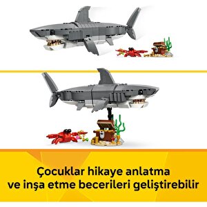 Lego 31381 Creator Acımasız Köpek Balığı Ile Hazine Sandığı