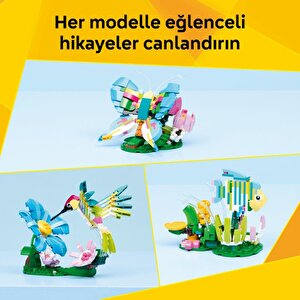 ® Creator 3’ü 1 Arada Vahşi Hayvanlar: Renkli Sinek Kuşu